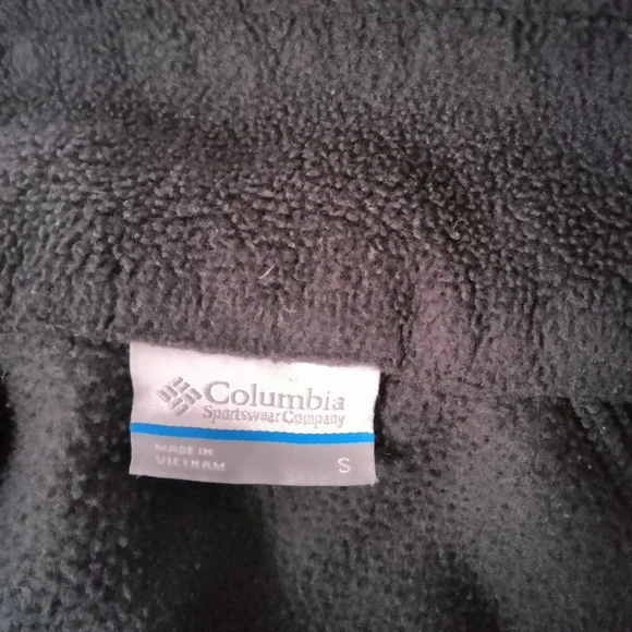 Columbia Full-Zip Women's Fleece Jacket Black - Picture 6 of 6